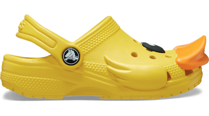 Crocs Kids' Classic I AM Rubber Ducky Clog; Sunflower, C12