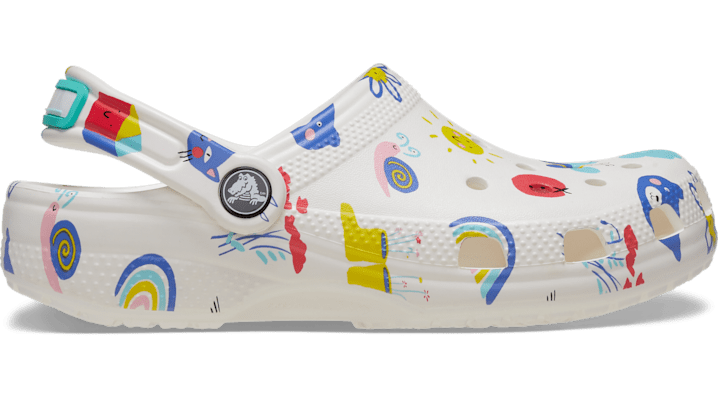 

Kids’ Classic Doodle Print Clog