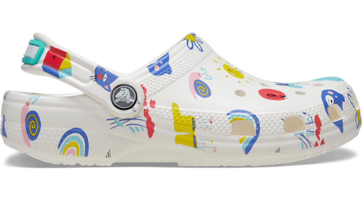 

Toddler Classic Doodle Print Clog