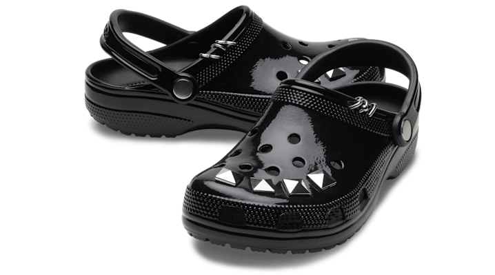 Crocs unisex Classic Studded Clogs Black - 210390-001