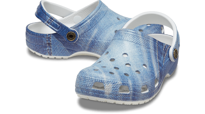 Crocs Classic Denim Klompen Unisex Moonlight - 210402-1NK