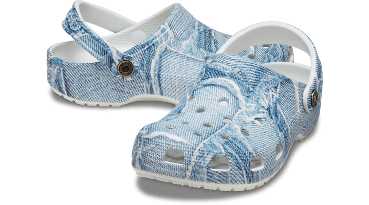 Crocs Classic Denim Klompen Unisex Light Denim - 210402-4MH