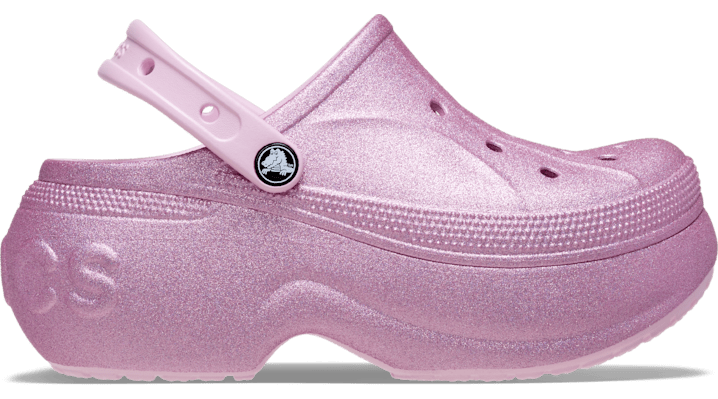 Crocs Bella Glitter Sabots Unisex Ballerina Pink 38