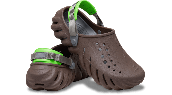 Crocs Echo Sandstorm Klompen Unisex Coffee/Multi - 210482-2EW