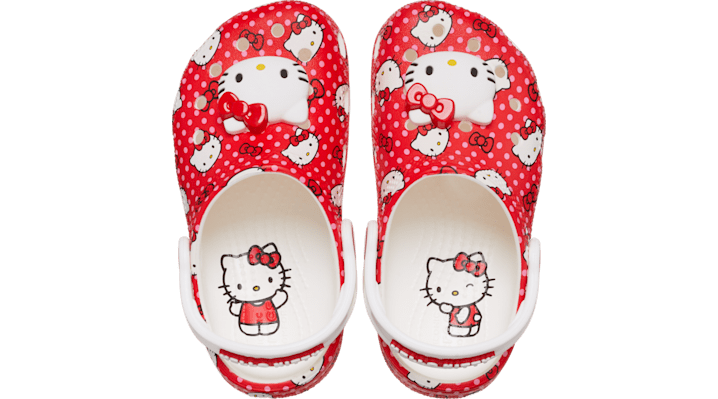 

Toddlers' Hello Kitty® Red Classic Clog