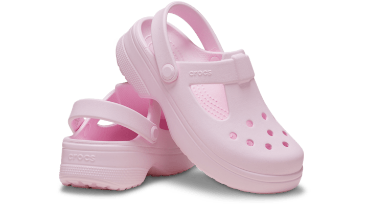 Crocs Classic Mary Jane Klompen Kinder Pink Milk - 210615-6ZW