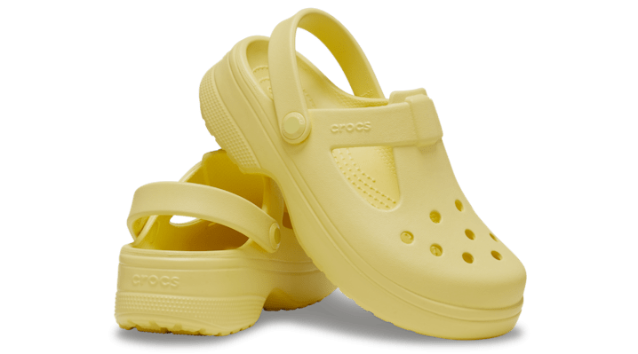 Crocs Classic Mary Jane Klompen Kinder Daylily - 210615-78R
