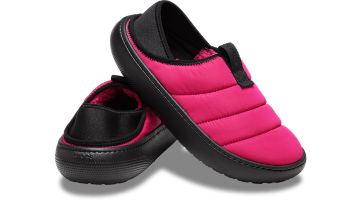 Crocs Classic Puff Moc Schoenen Unisex Dragon Fruit / Multi - 210706-6ZT