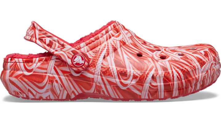 

Classic Lined Candy Cane Clog