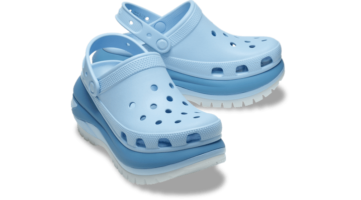 Crocs unisex Mega Crush Matte Clogs Blue Calcite - 210749-4NS