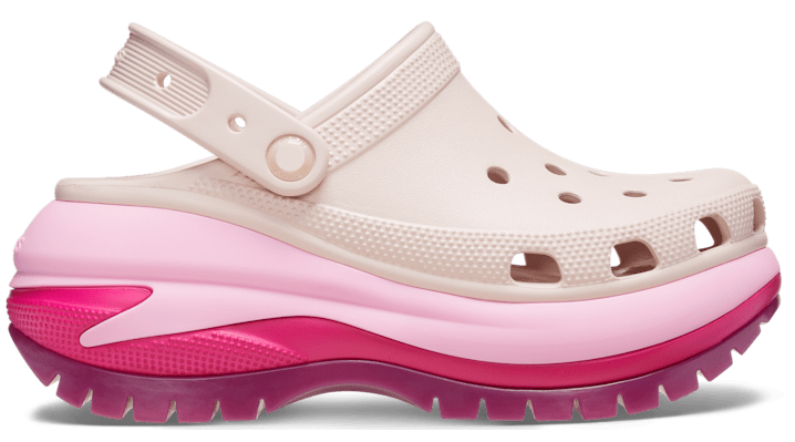 Shop Crocs Mega Crush Matte Sabots Unisex Quartz / Multi 46 In Quartz/multi