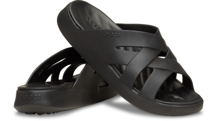 Crocs | Women | Getaway Weave | Slides | Black | - 210788-001