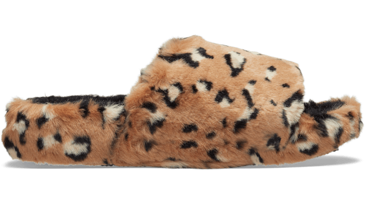 

Classic Leopard Fur Slide