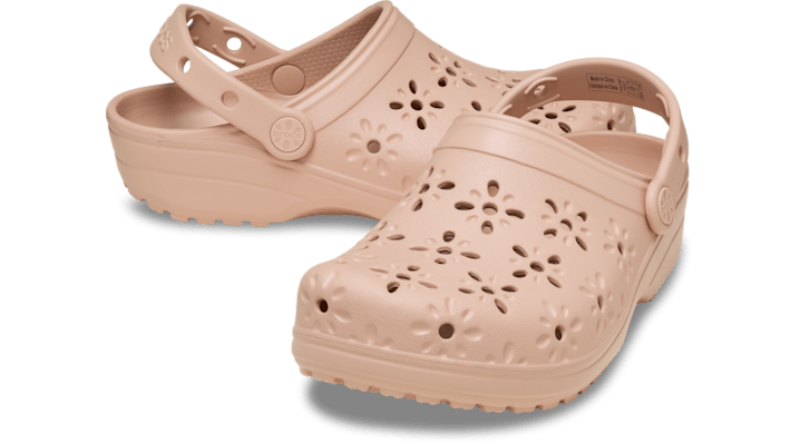 Crocs  Clogs (Shoes) Classic Floral Cut Out Clog  (women) - 210927-7AF