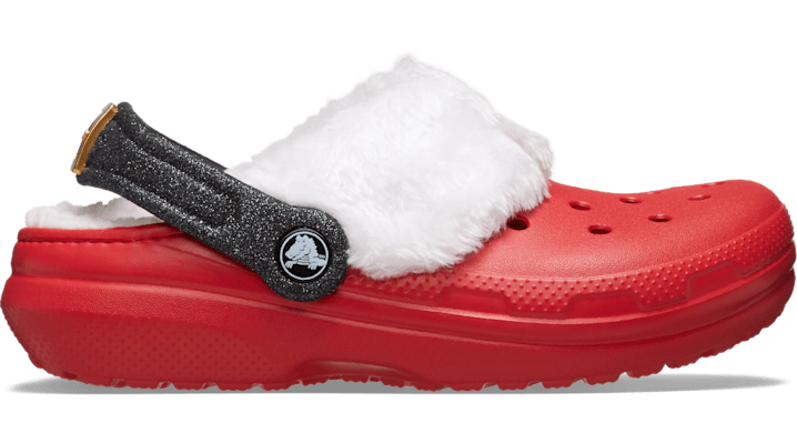 

Kids’ Classic Lined Santa Clog