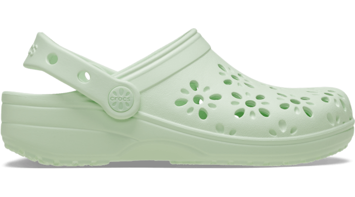

Kids' Classic Floral Cut-Out Clog