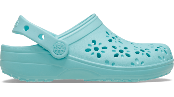 

Kids' Classic Floral Cut-Out Clog