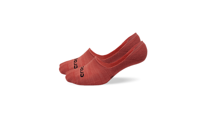 Crocs Socks Hidden Liner 3-pack In Hot Blush/multi
