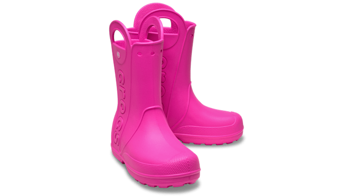 Crocs | Women | Handle It Rain Boot | Boots | Pink Crush | - 210956-6TW