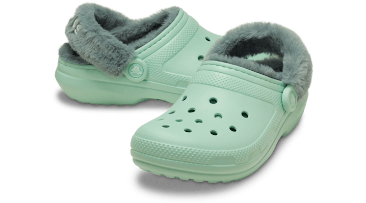 Crocs unisex Classic Fuzz Lined Clogs Spearmint - 211043-3YD