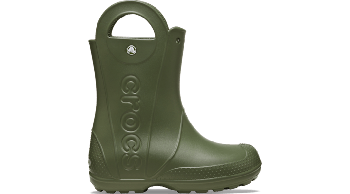 Crocs Handle It Rain Boot Bottes Enfants Yellow - vue 5