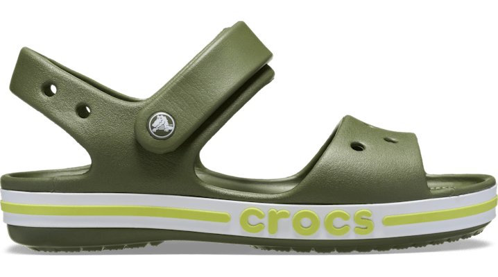 Crocs Toddler Bayaband Sandales Enfants Army Green 19 - Crocs FR Feed New - Modalova