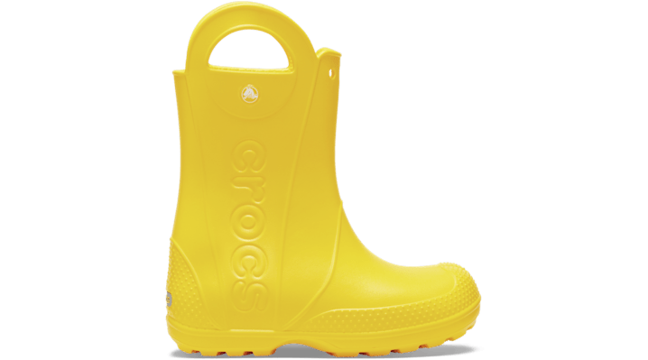 Crocs Toddler Handle It Rain Boot Bottes Enfants Yellow