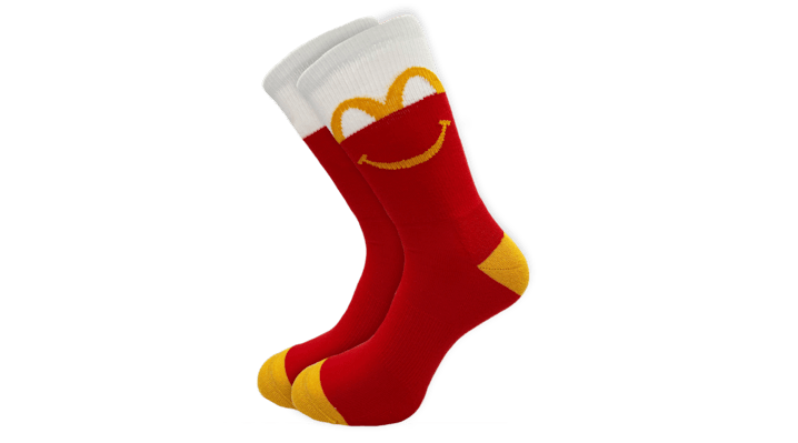 

McDonald's Crocs Socks