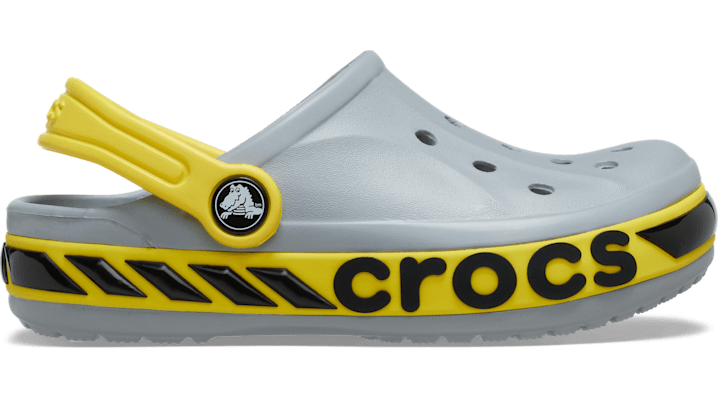 Crocs Toddler Bayaband Racer Band Sabots Enfants Light Grey 19 - Crocs FR Feed New - Modalova