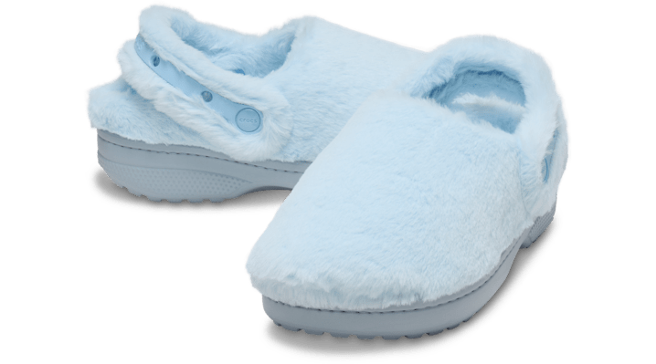 Crocs unisex Classic Unfurgettable Clogs Blue Frost - 211116-4WK