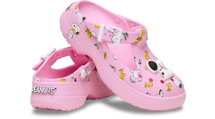 Crocs Mary Jane Clog Peanuts Snoopy and Woodstock - 211130-90H