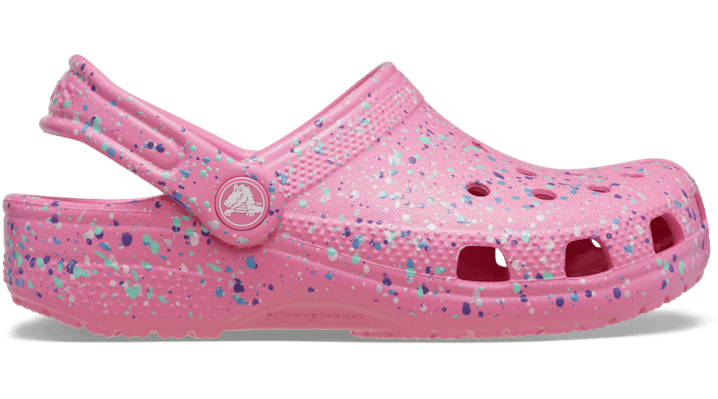 Crocs Toddler Classic Paint Splatter Sabots Enfants Lemonade - vue 1