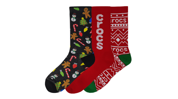 

CrocsSocks Festive 3 Pck