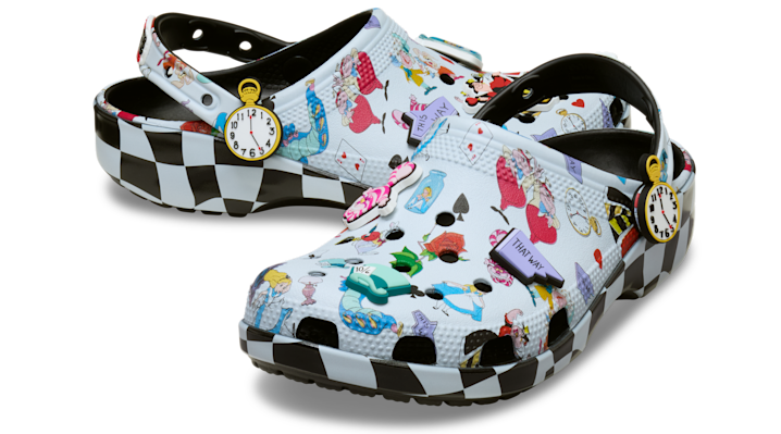 Crocs | Unisex | Disney Alice in Wonderland Print Classic | Clogs | Multi | - 211192-90H