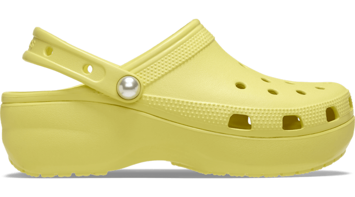 Crocs Classic Platform Pearl Sabots s Daylily 36 - Crocs FR Feed New - Modalova