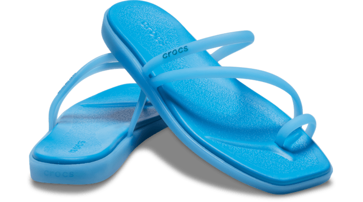 Crocs | Women | Miami Frosted Toe Loop | Sandals | Tinted Glass | - 211253-4WD