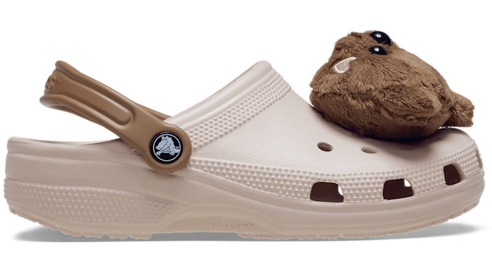 Crocs Classic Teddy Bear Klompen Unisex Quartz - 211317-6UR