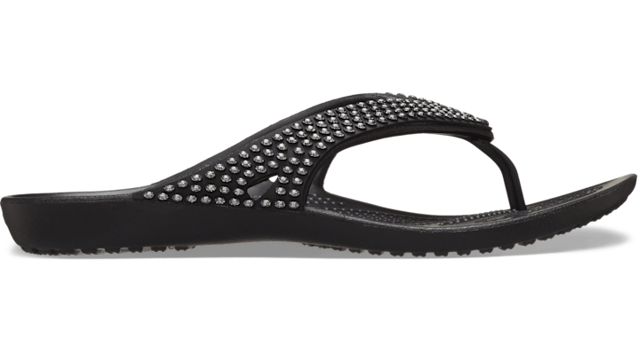 Crocs Women's Kadee Ii Jewels Flip In Black