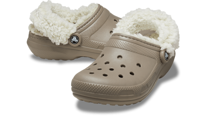 Crocs Classic Fleece Lined Klompen Unisex Mushroom - 211396-195