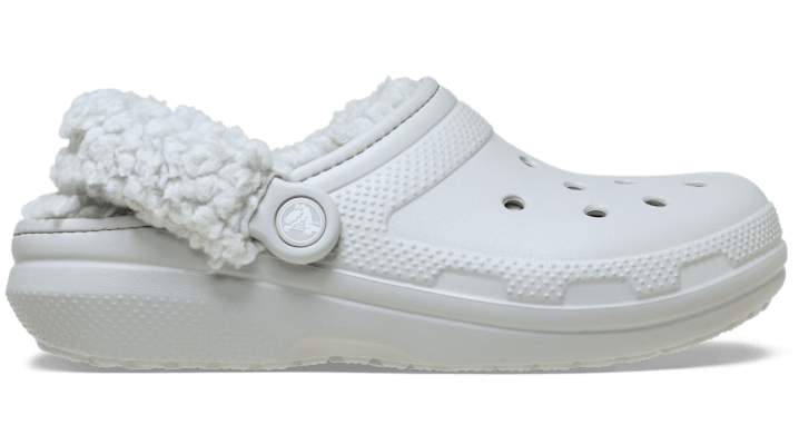 Crocs Classic Fleece Lined Clog In White