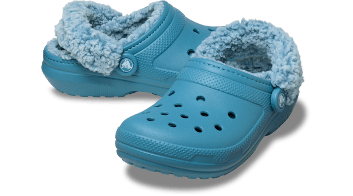 Crocs unisex Classic Fleece Lined Clogs Fog - 211396-1HA