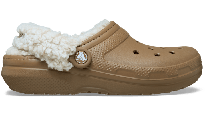 Crocs | Unisex | Classic Fleece Lined  | Clogs |  | 41 In Brown