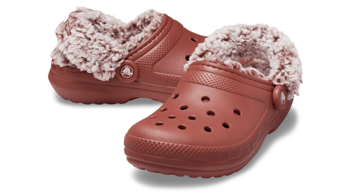 Crocs | Unisex | Classic Fleece Lined | Clogs | Rust | - 211396-862