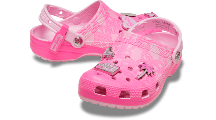 Crocs unisex Mattel Pink Barbie Classic Clogs Multi - 211405-90H