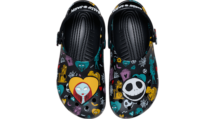 

Disney Tim Burton's The Nightmare Before Christmas Jack and Sally Classic Clog
