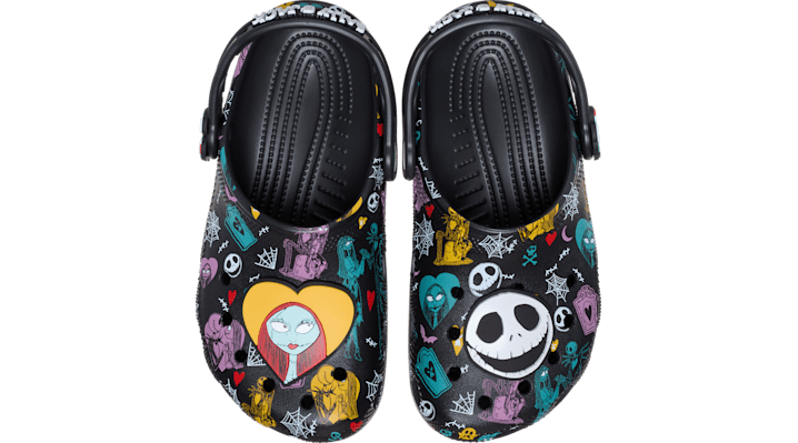 

Kids' Disney Tim Burton's The Nightmare Before Christmas Jack and Sally Classic Clog