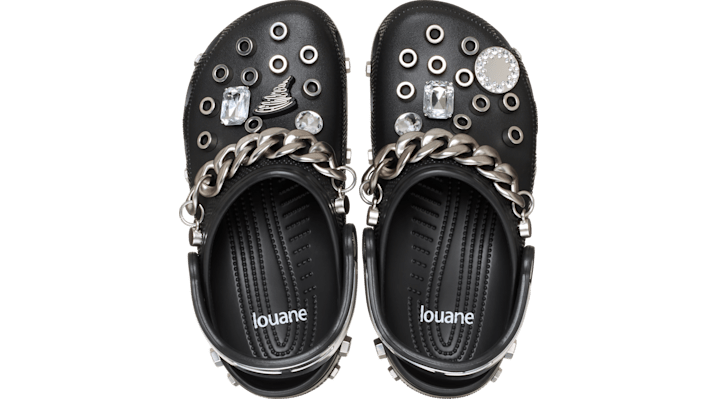 Crocs Louane X Classic Sabots Unisex Black / Multi 37 - Crocs FR Feed New - Modalova