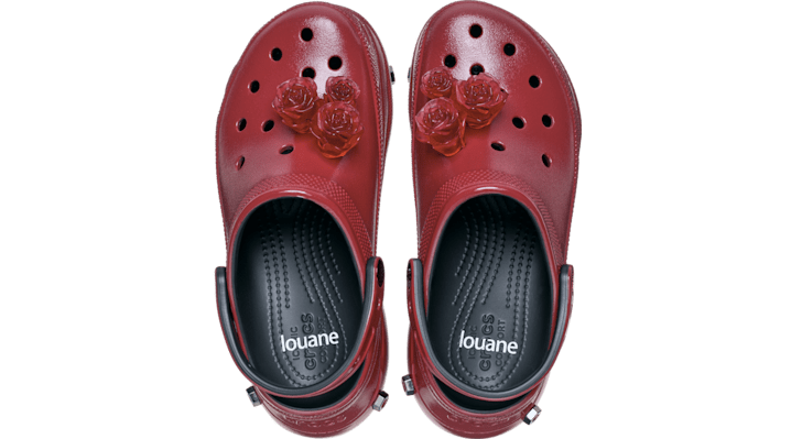 Louane X Bae Sabots s Black / Red 33 - Crocs - Modalova