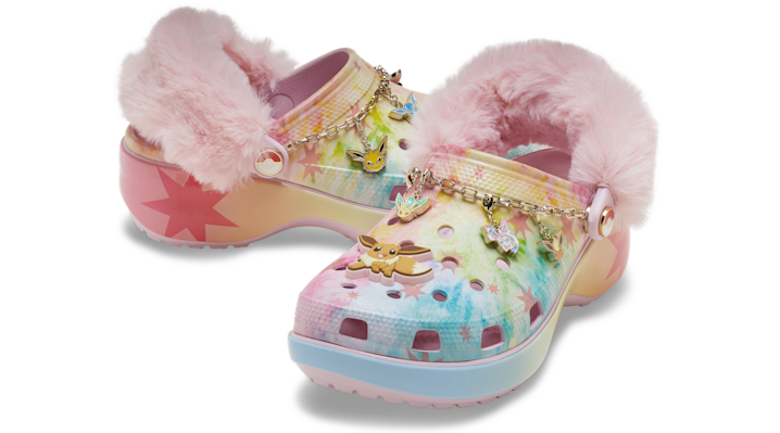 Crocs | Women | Pokémon Eevee Classic Platform | Clogs | Multi | - 211429-90H