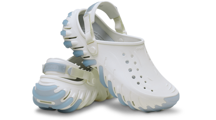 Crocs Echo Clog 'Icey' | Cream | Men's Size 9 - 211458-0WV